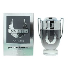 Paco Rabanne Invictus Platinum Eau De Parfum 50ml Spray For Him - Damaged Box