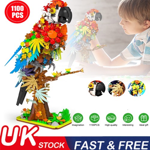 1100 pcs parrot flower - pcs,