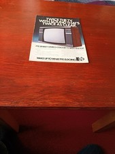 Pye Teletext TV vintage