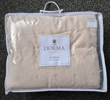 Dorma Adeena Pink Cotton Velvet Bedspread 265 x 265cm