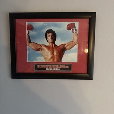 Sylvester stallone signed - sylvester,