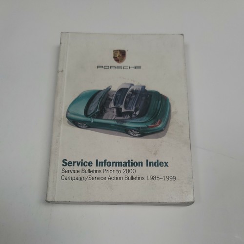 1985 1999 porsche service - 1985-1999,