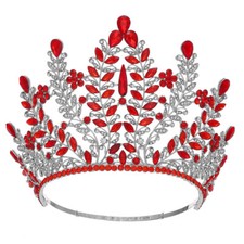 14.7cm Tall Crystal Tiara