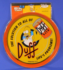 THE SIMPSONS DUFF BEER TRAY