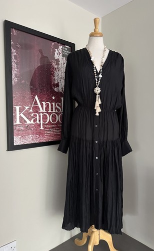 New designer joseph black - new, silk