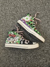 Converse All Star DC Comics Joker High Top Good Condition Mens UK 6 Womens UK 8