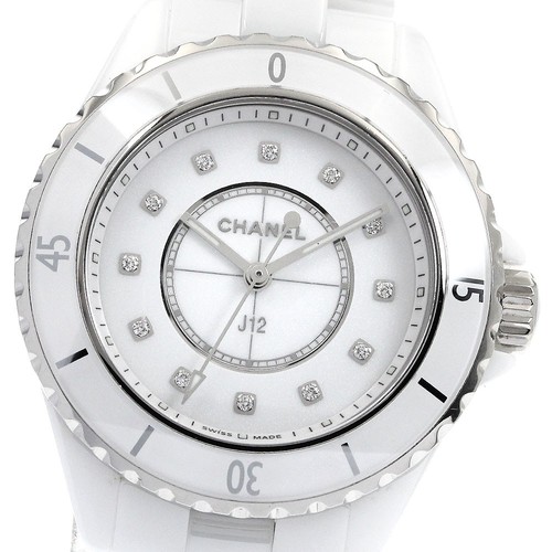 Chanel j12 white ceramic - white, h5704