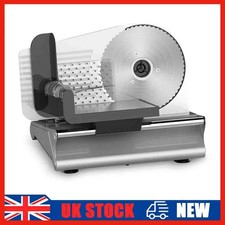 Stainless Steel Blade Electric Food Slicer Machine Bread Meat Cheese Slicer New
