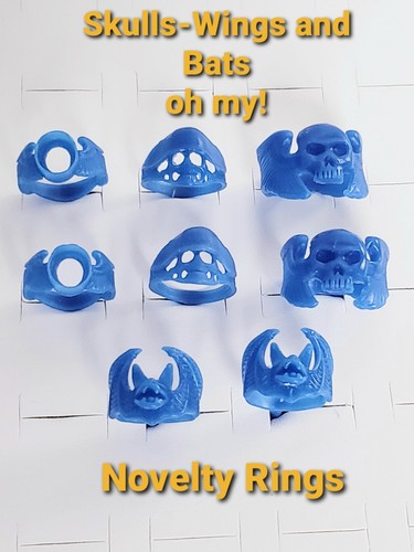 Novelty rings wax - 8, jewelry