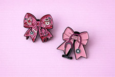 Nurse Doctor Bow Badge Medical