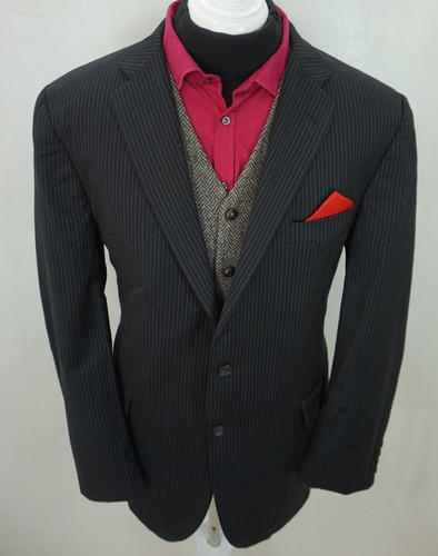 Burberry simgle breast wool - burberry,