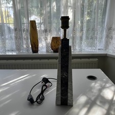 Soho Home Darcy Marble Table Lamp, White - Base Only