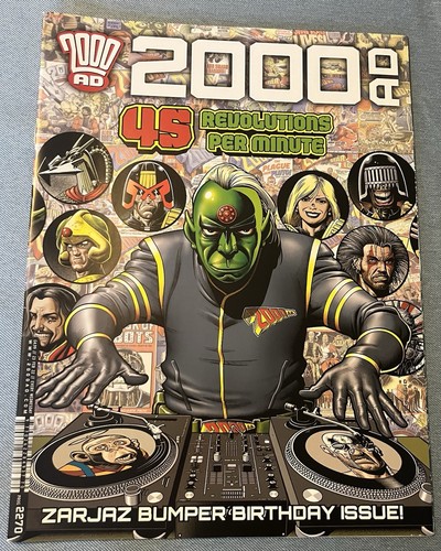 2000ad issue 2270 23rd - issue,
