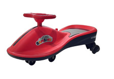 Wiggle Swing Car Ride-On Toddler Push Scooter Toy for Children – Red