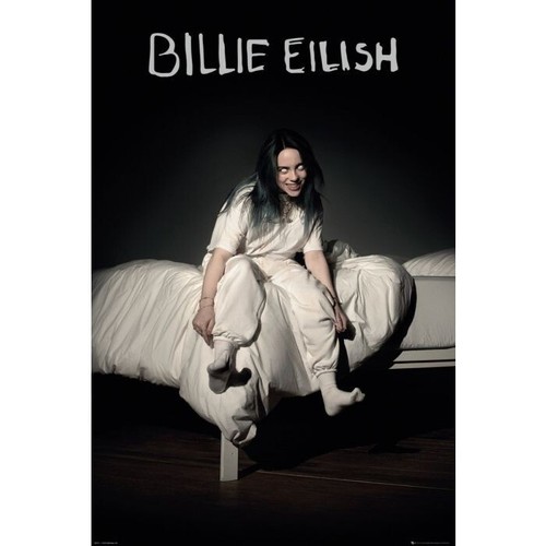 Billie eilish bed poster - billie,