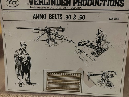 Verlinden ammo belts - belts, &
