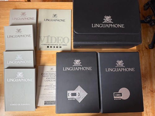 Vintage linguaphone spanish - linguaphone,