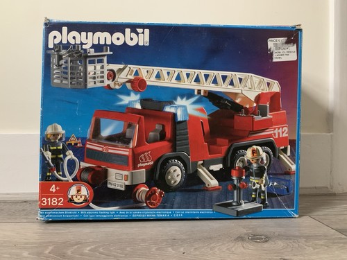Playmobil fire engine set 3182 - set,