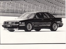 AUDI 5000 CS QUATTRO TALLADEGA SPEED RECORD CAR 1986 ORIGINAL PERIOD PHOTO FOTO