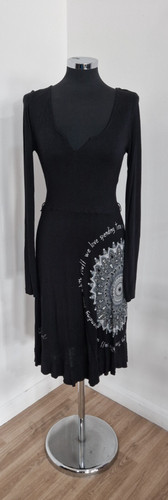 Desigual black dress 12 - desigual,