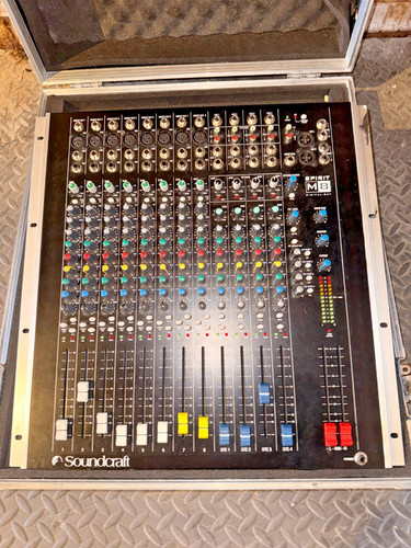 Black soundcraft spirit m8 - soundcraft,