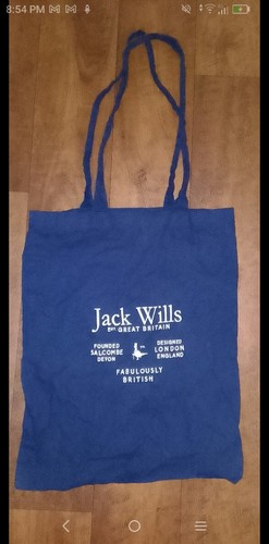 Jack wills cotton - cotton, reusable
