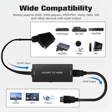 SCART TO HDMI Converter