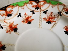 Antique  Duchess (Edwards & Brown Longton) Bone China 7" Saucer 1886 - 1910 Rare