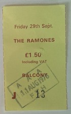 The Ramones ORIG UK 1978