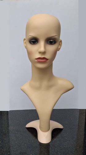 Female mannequin head for - , hat