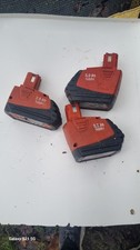 3 x Hilti  NiMH Rechargeable