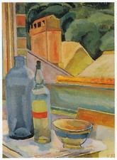 Window Still Life Vanessa Bell print in 11 x 14 mount ready to frame SUPERB