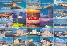 PAFOS - CYPRUS - VARIOUS VIEWS - USED - POSTED