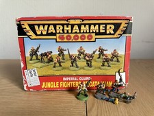 Vintage Warhammer 40k Imperial Guard Jungle Fighters of Catachan BOX ONLY