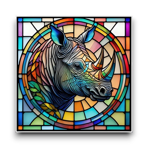 Large rhino safari animal - large,