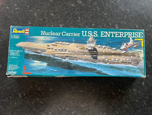 Revell 720 uss enterprise - revell, 1:720