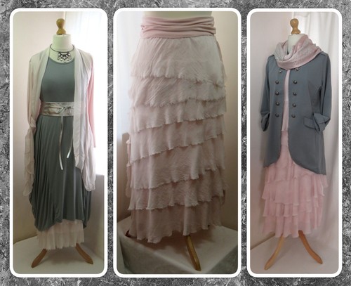 Bnwt lagenlook italian pale - italian,,