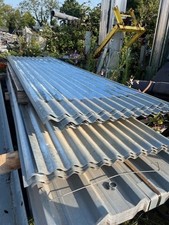 *Seconds* 10ft x 2ft6 Cover Galvanised Corrugated Roofing sheets *Don't match*