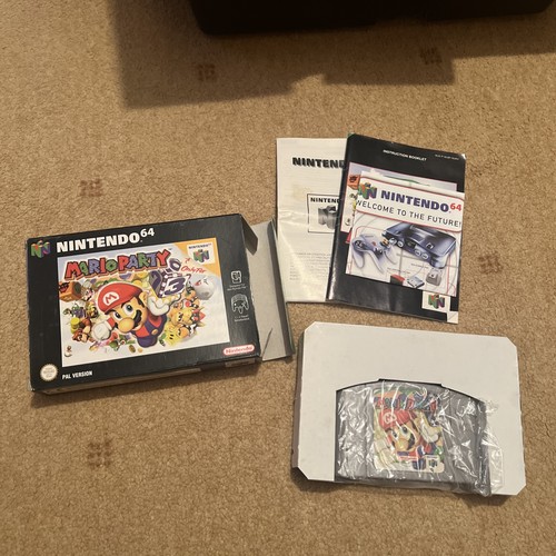 Mario party n64 nintendo - n64,