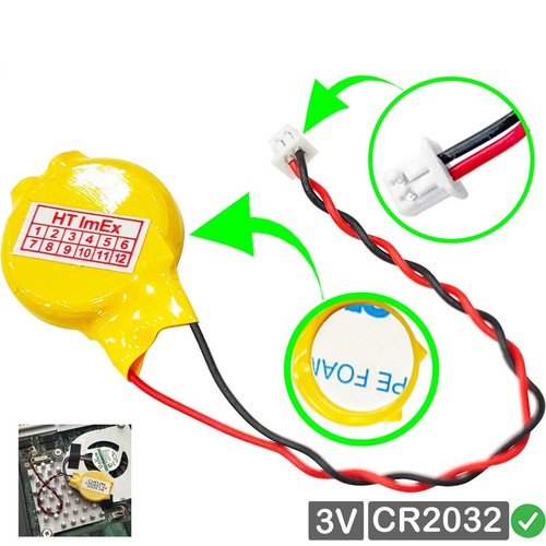 Cr2032 cmos battery with - cmos,