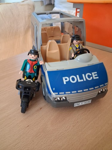 Playmobil police car - playmobil,