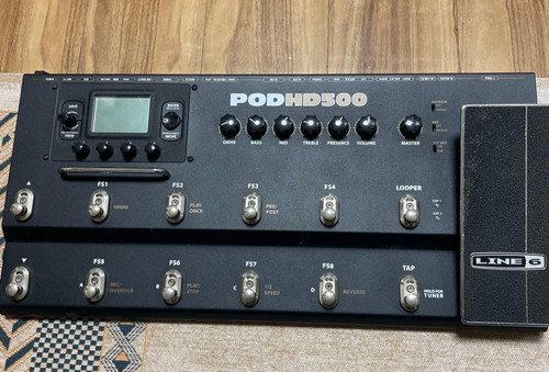 Line pod hd500 guitar - 6,