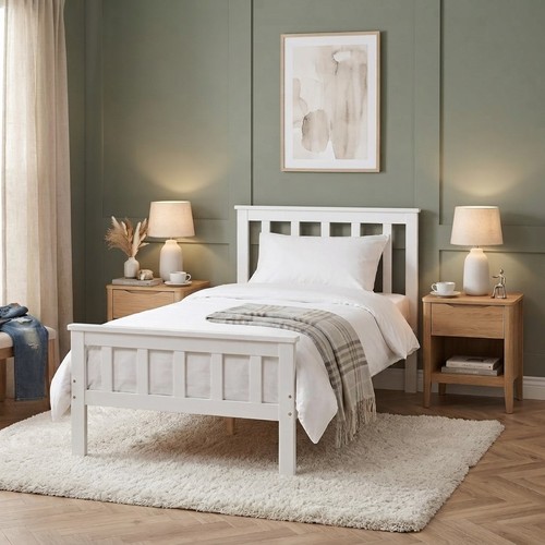 Sturdy 3ft pine wood single - pine,