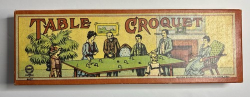 Antique milton bradley table - bradley,