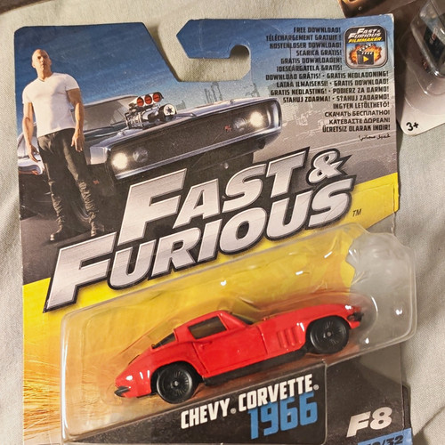 Mattel fast furious f8 1966 - mattel,