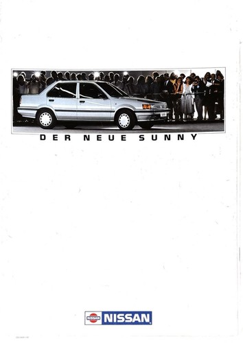 Nissan sunny brochure - nissan,
