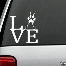Love groom dog - love, grooming