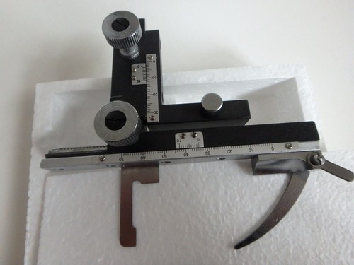 New microscope mechanical - x/y,