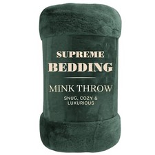 Large Luxury Faux Fur Throw