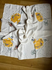 Vintage linen square table